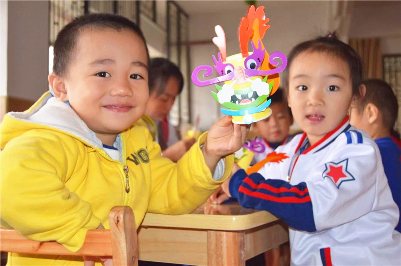 孩子们做的国学龙图腾壁纸