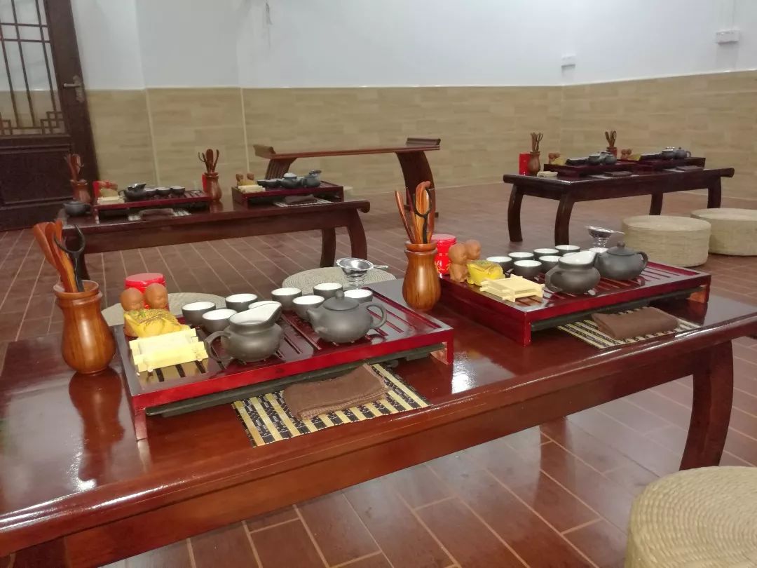 东方贤德国学寒假班茶艺室环境 东方贤德国学寒假班茶艺室环境
