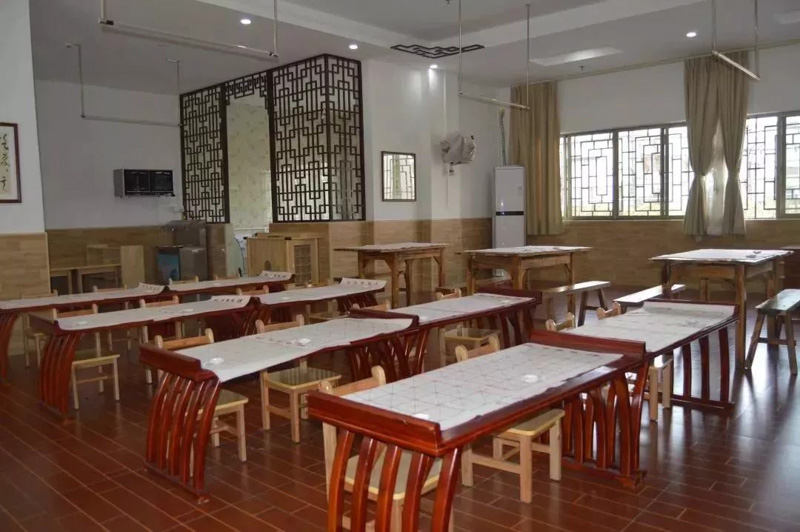 东方贤德幼儿园书法室 东方贤德幼儿园书法室