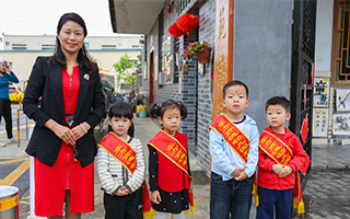 松岗东方贤德幼儿园开学